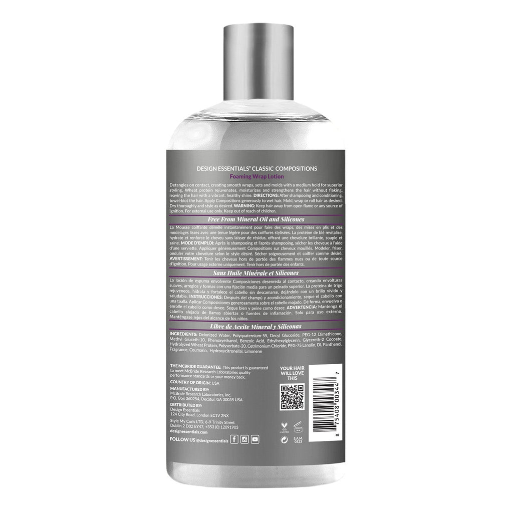 Compositions Foaming Wrap Lotion