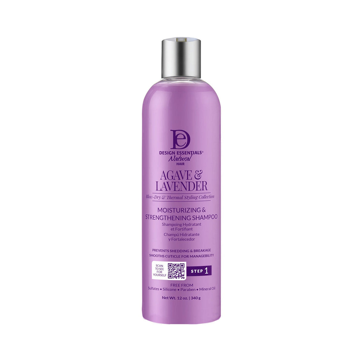 Agave & Lavender Moisturizing & Strengthening Shampoo