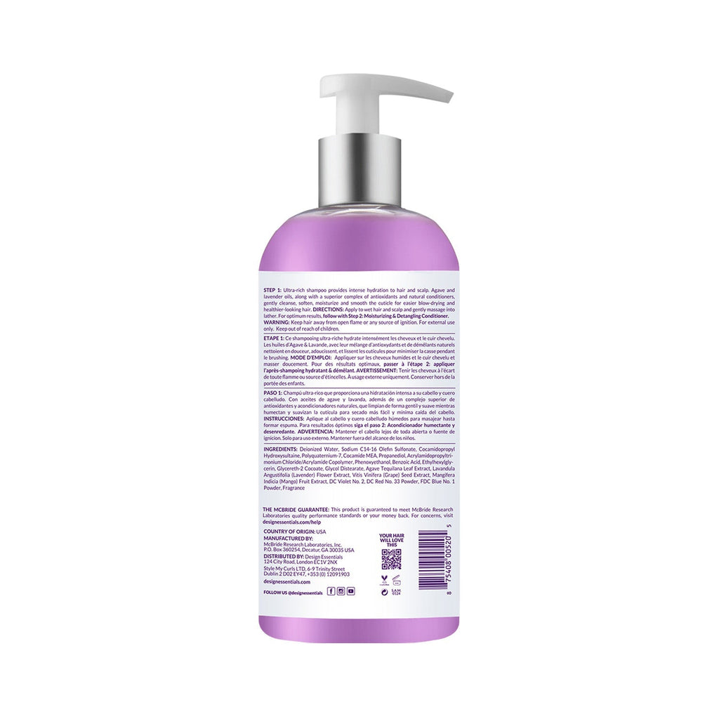 Agave & Lavender Moisturizing & Strengthening Shampoo