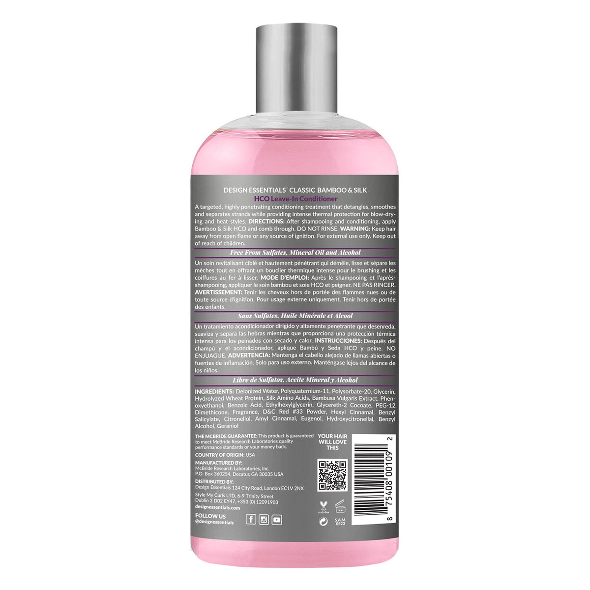 Bamboo & Silk HCO Leave-In Conditioner