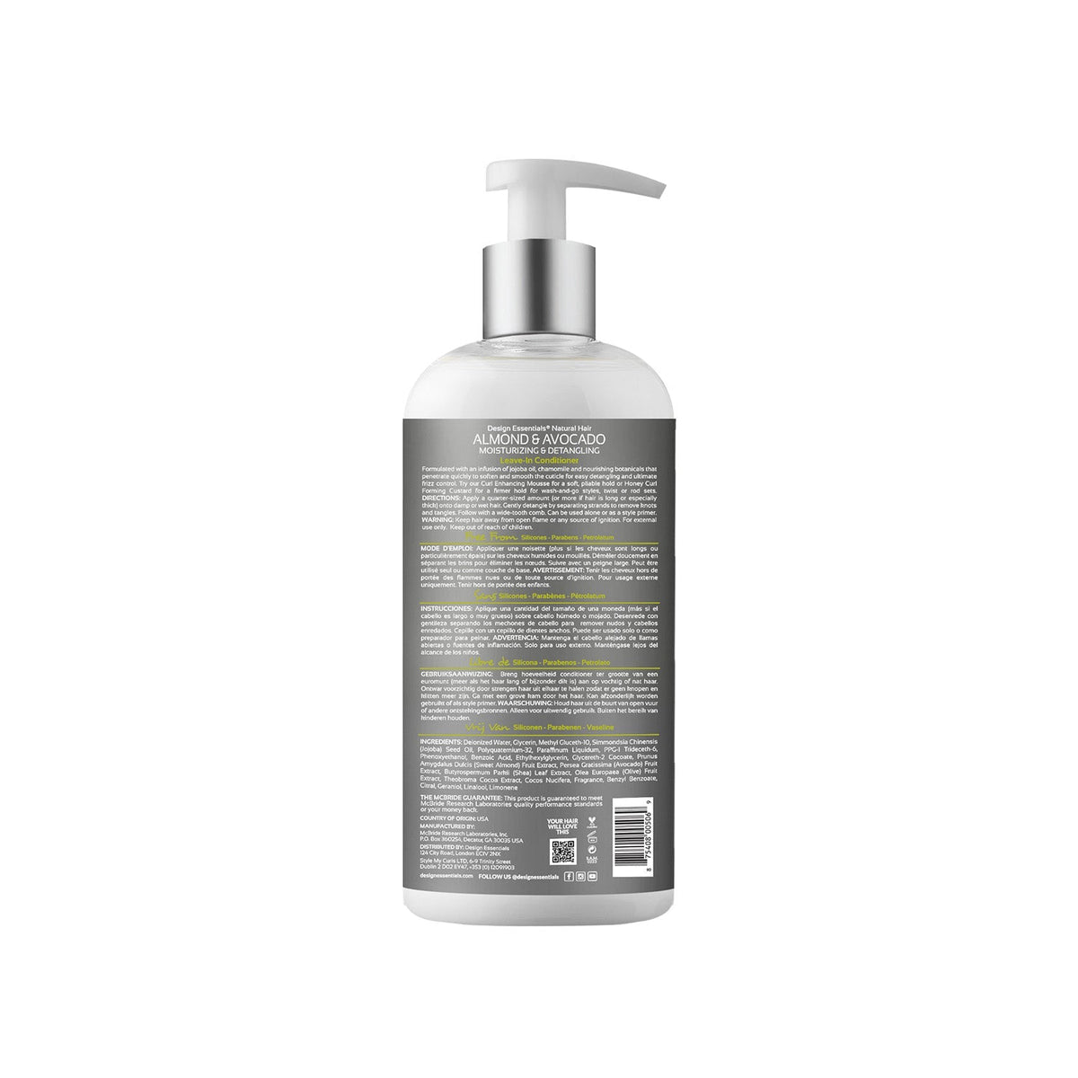 Almond & Avocado Moisturizing & Detangling Leave-In Conditioner