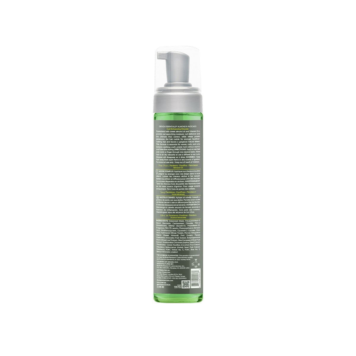 Almond & Avocado Curl Enhancing Mousse