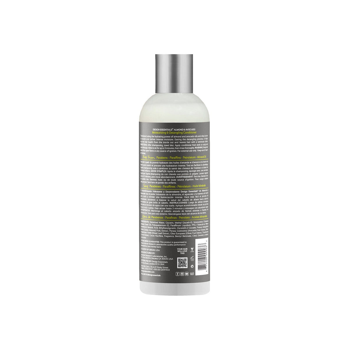Almond & Avocado Moisturizing & Detangling Conditioner